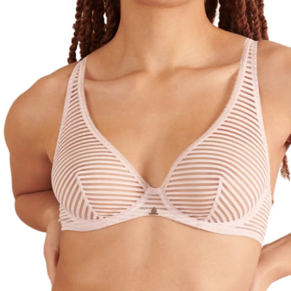 New! Victoria’s Secret Beija London Pink Stripes Y Underwire Bra 4824